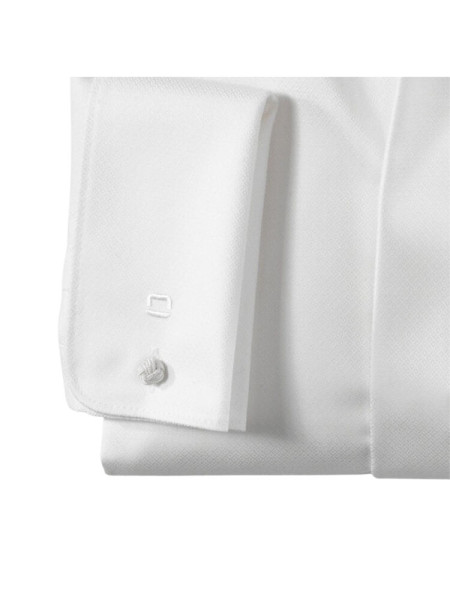 OLYMP Regular Fit Skjorte Lys beige New Kent Struktur - Visning 1