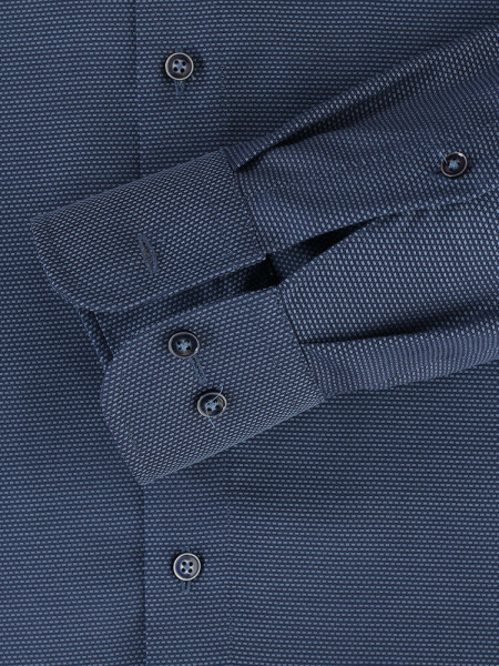 CASAMODA Regular Fit Skjorte Mørkeblå Kent Natté - Visning 2