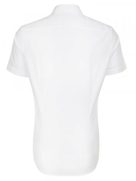 SEIDENSTICKER Slim Fit Skjorte Hvid Business Kent Popeline