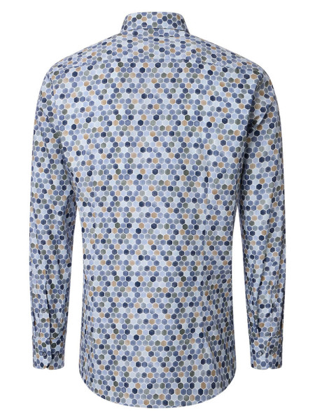 VENTI Regular Fit Skjorte Lyseblå Kent Popeline