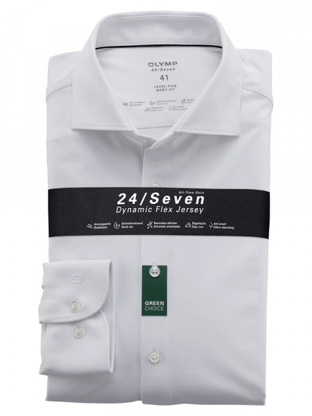 OLYMP Level Five 24/Seven body fit jersey skjorte