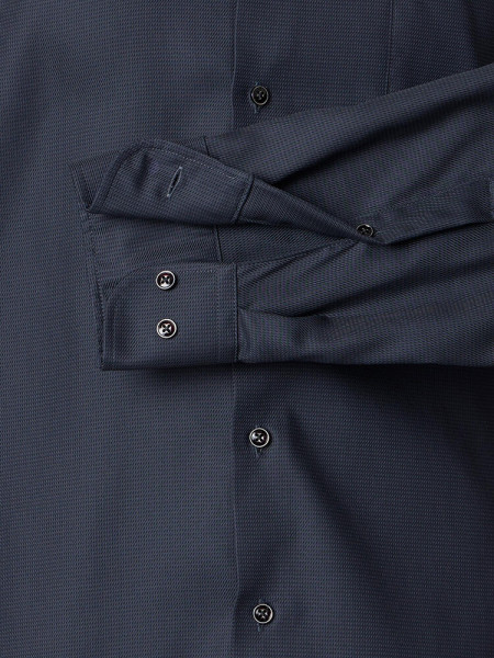 VENTI Comfort Fit Skjorte Antracit Kent Struktur - Visning 2