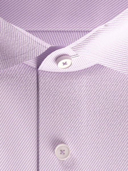 SEIDENSTICKER Slim Fit Skjorte Lilac Business Kent Twill