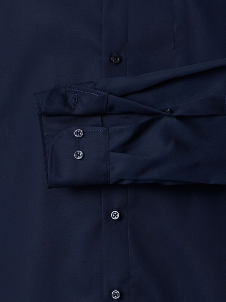 VENTI Regular Fit Skjorte Marine Kent Twill - Visning 2