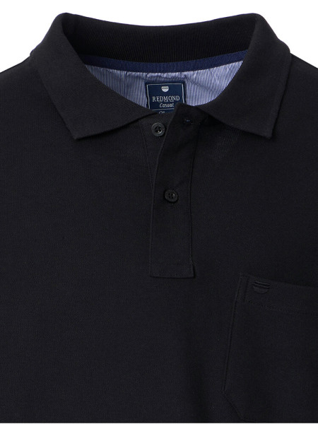 REDMOND Polo Sort Piqué - Visning 1