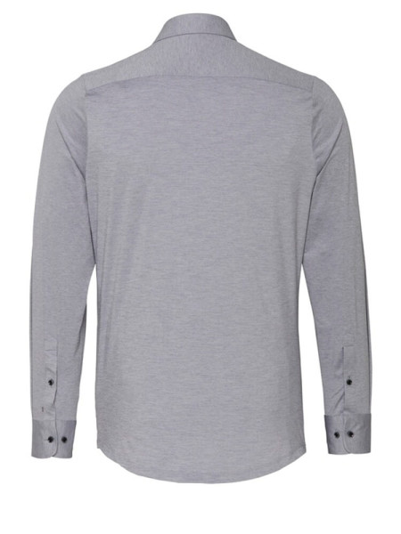 PURE Extra Slim Fit Skjorte Grå Haifisch Jersey