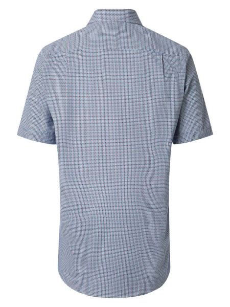 REDMOND Regular Fit Skjorte Rød Kent Print