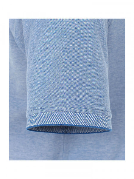 CASAMODA Polo Medium blå Extrafeine Qualität - Visning 2
