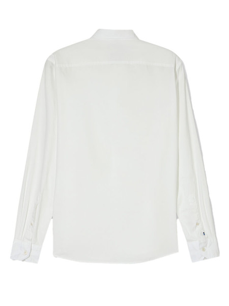 OLYMP Regular Fit Skjorte Hvid Button-Down Fein Oxford - Visning 1