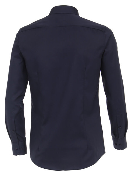 VENTI Regular Fit Skjorte Marine Kent Twill