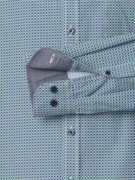 CASAMODA Regular Fit Skjorte Grøn Kent Easy Care  - Visning 2