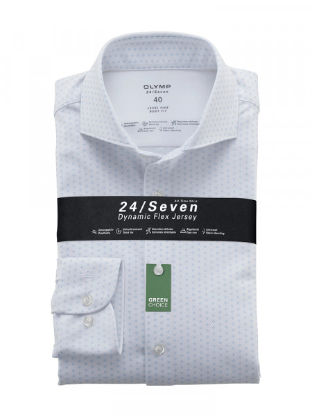 OLYMP Level Five 24/Seven body fit jersey skjorte