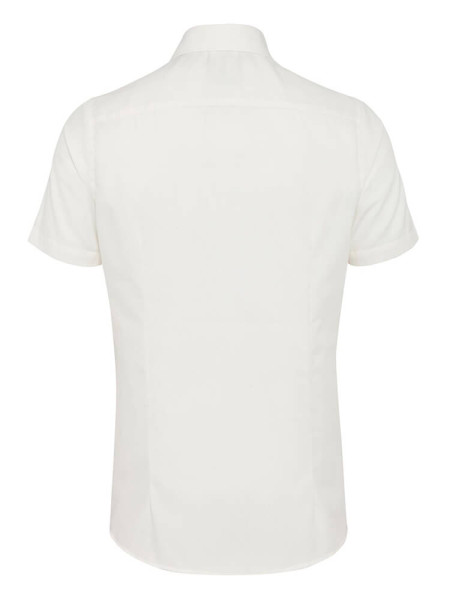 PURE Regular Fit Skjorte Lys beige Kent Popeline