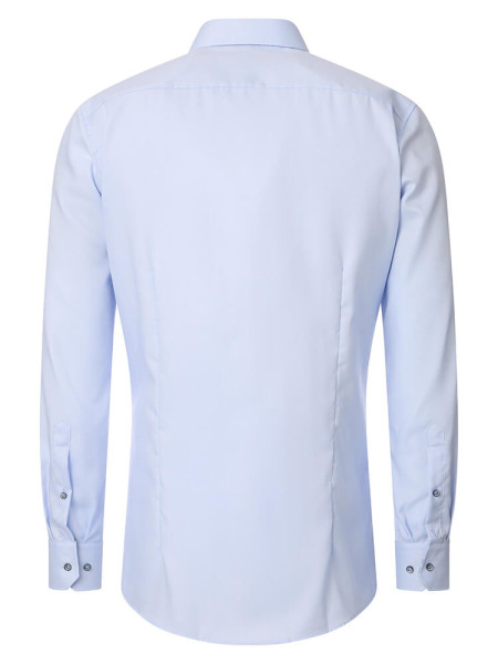 VENTI Regular Fit Skjorte Lyseblå Kent Popeline