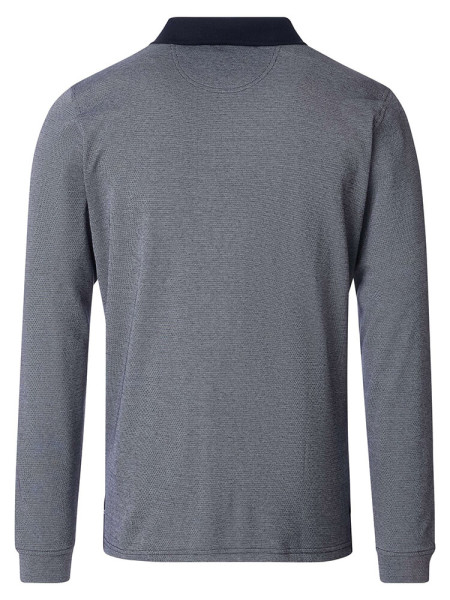 CASAMODA Polo Røgblå Piqué