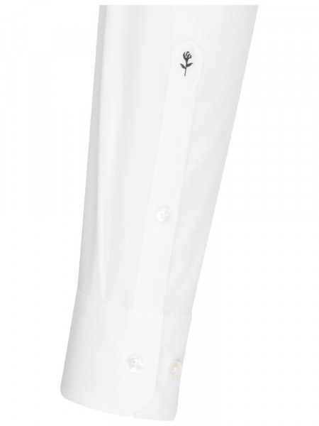 SEIDENSTICKER Slim Fit Skjorte Lys beige Business Kent Popeline - Visning 1