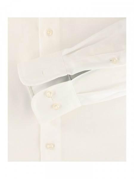 CASAMODA Comfort Fit Skjorte Lys beige Kent Popeline - Visning 2