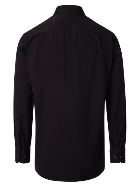 VENTI Comfort Fit Skjorte Sort Kent Jersey