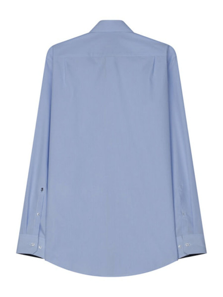 SEIDENSTICKER Regular Fit Skjorte Lyseblå Business Kent Popeline