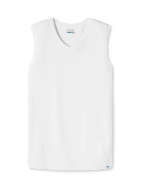 SCHIESSER Long Life Rib Ærmeløs undertrøje