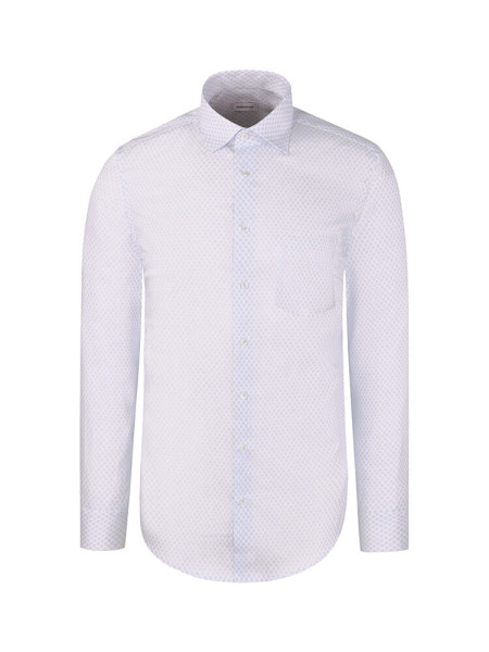 SEIDENSTICKER Regular Fit Skjorte Lyseblå New Kent Struktur