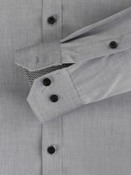 VENTI Slim Fit Skjorte Grå Kent Easy Care  - Visning 2