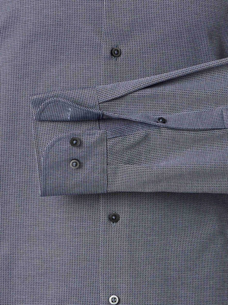 VENTI Comfort Fit Skjorte Marine Kent Jersey - Visning 2