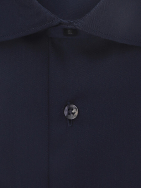 SEIDENSTICKER Tailored Fit Skjorte Marine New Kent Twill - Visning 1