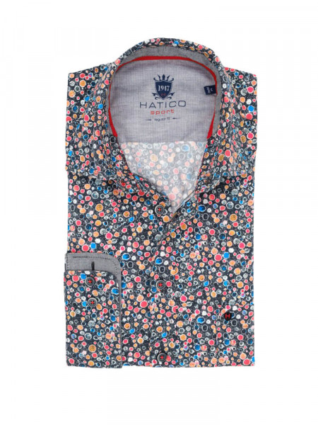 HATICO Regular Fit casual skjorte