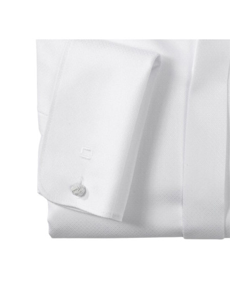 OLYMP Regular Fit Skjorte Hvid New Kent Struktur - Visning 1