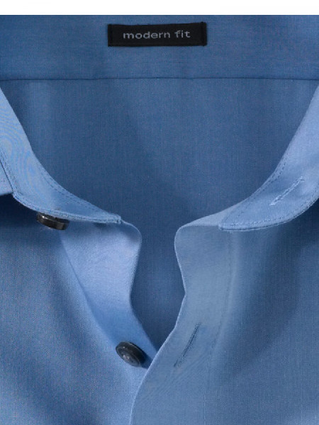 OLYMP Regular Fit Skjorte Medium blå New Kent Chambray - Visning 1