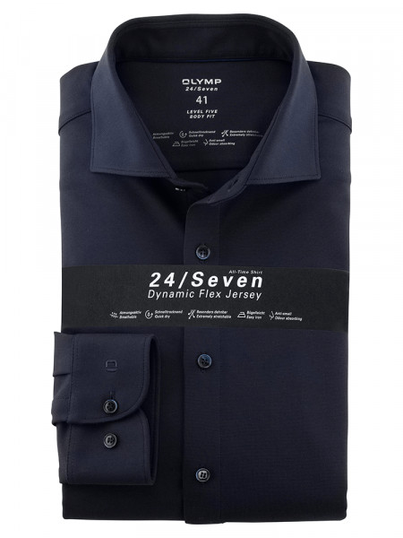 OLYMP Level Five 24/Seven body fit jersey skjorte