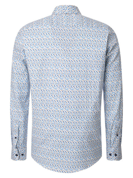 CASAMODA Comfort Fit Skjorte Brun Button-Down Easy Care