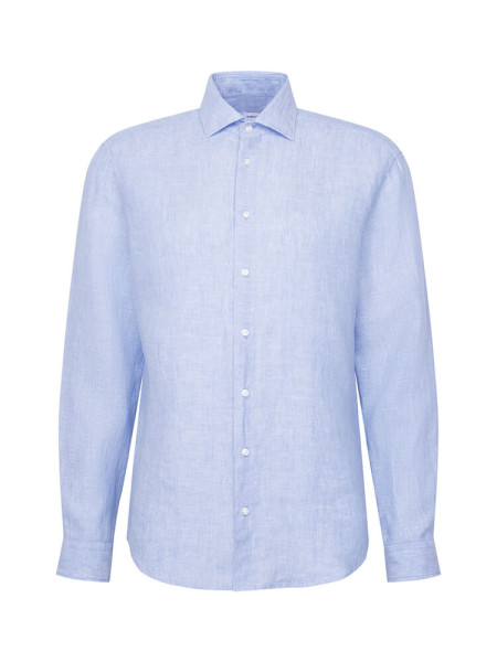 SEIDENSTICKER Regular Fit Skjorte Lyseblå New Kent Leinen