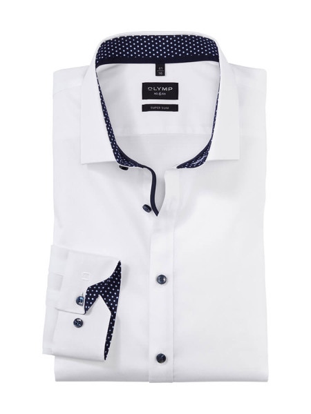 OLYMP No. Six super slim business skjorte