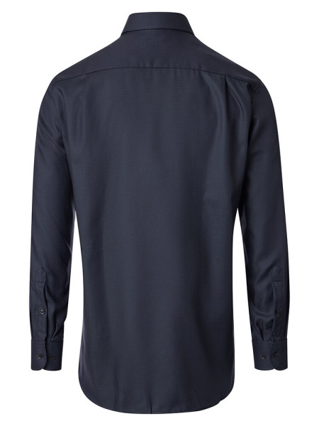 VENTI Comfort Fit Skjorte Antracit Kent Struktur