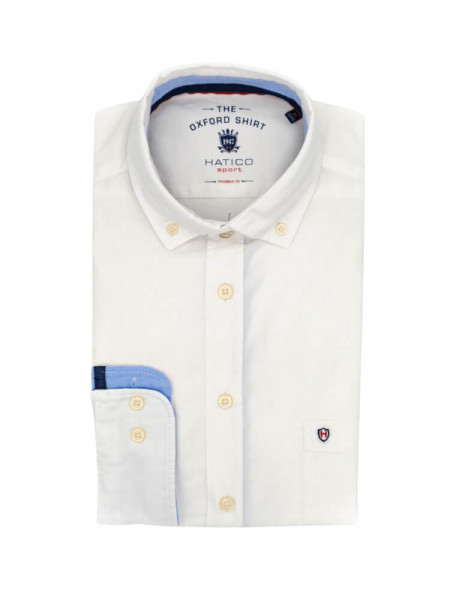 HATICO Modern Fit casual skjorte