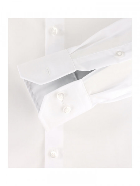 VENTI Regular Fit Skjorte Hvid Kent Popeline - Visning 2