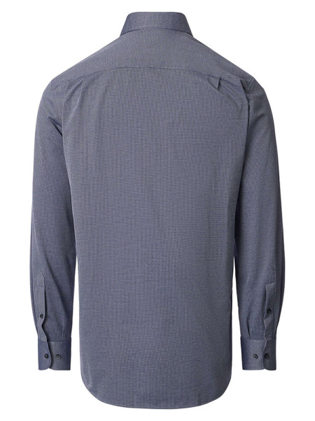 VENTI Comfort Fit Skjorte Marine Kent Jersey