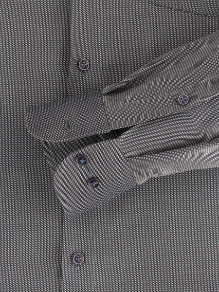 CASAMODA Comfort Fit Skjorte Grøn Kent Struktur - Visning 2