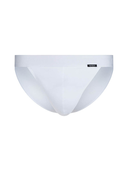 SKINY Regular Fit Hvid Feinripp - Visning 1