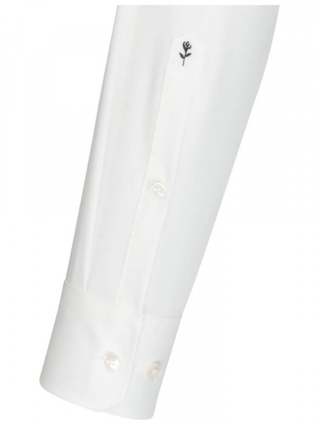 SEIDENSTICKER Tailored Fit Skjorte Lys beige Business Kent Popeline - Visning 1