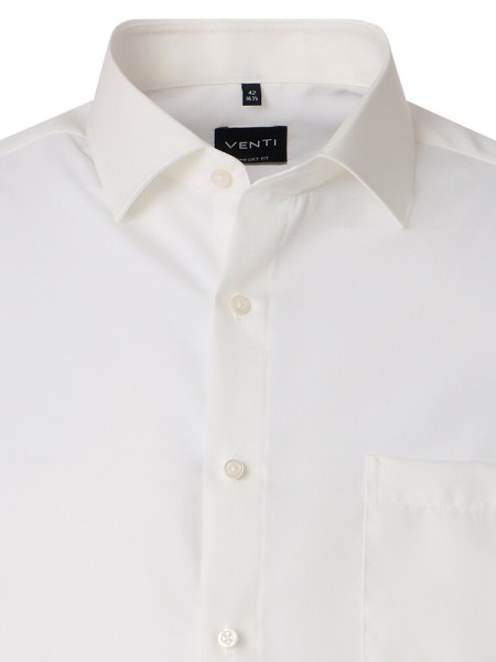 VENTI Comfort Fit Skjorte Lys beige Kent Twill - Visning 1