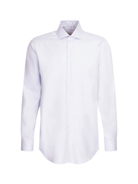 SEIDENSTICKER Regular Fit Skjorte Lyseblå Kent Struktur