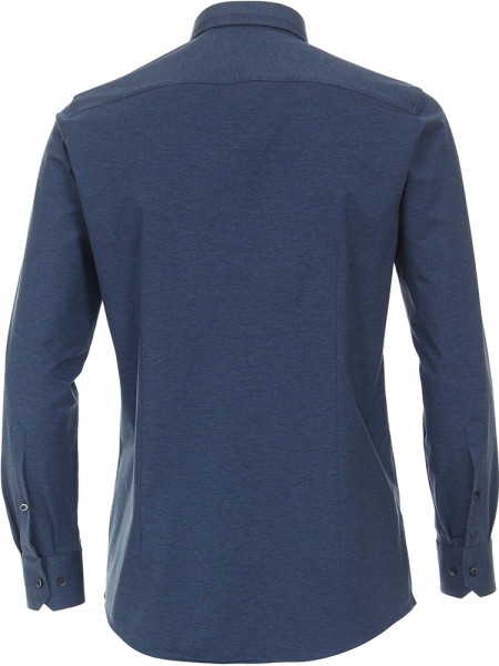 VENTI Regular Fit Skjorte Mørkeblå Kent Jersey