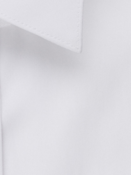 SEIDENSTICKER Tailored Fit Skjorte Hvid Kläppchen Popeline - Visning 3