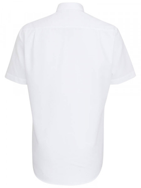 SEIDENSTICKER Regular Fit Skjorte Hvid Button-Down Popeline