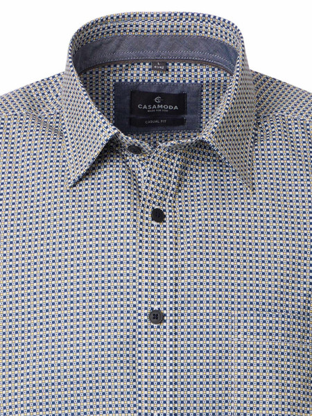 CASAMODA Regular Fit Skjorte Gul Kent Easy Care  - Visning 1