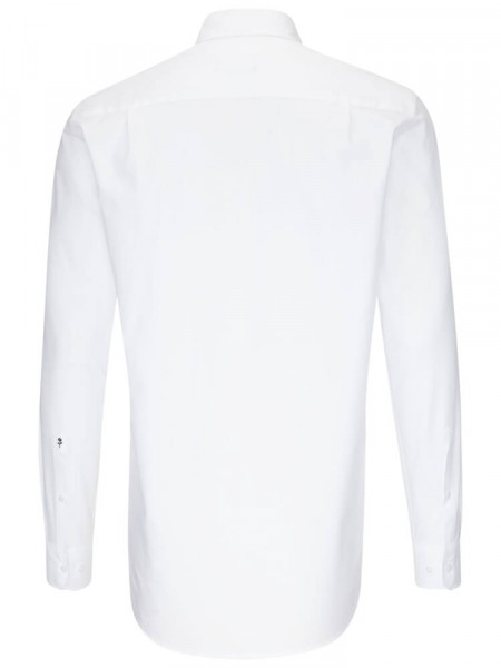 SEIDENSTICKER Comfort Fit Skjorte Lyseblå Business Kent Popeline - Visning 1