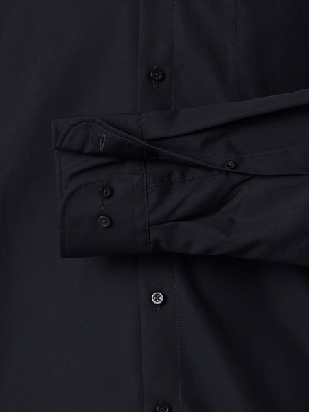 VENTI Comfort Fit Skjorte Sort Kent Twill - Visning 2